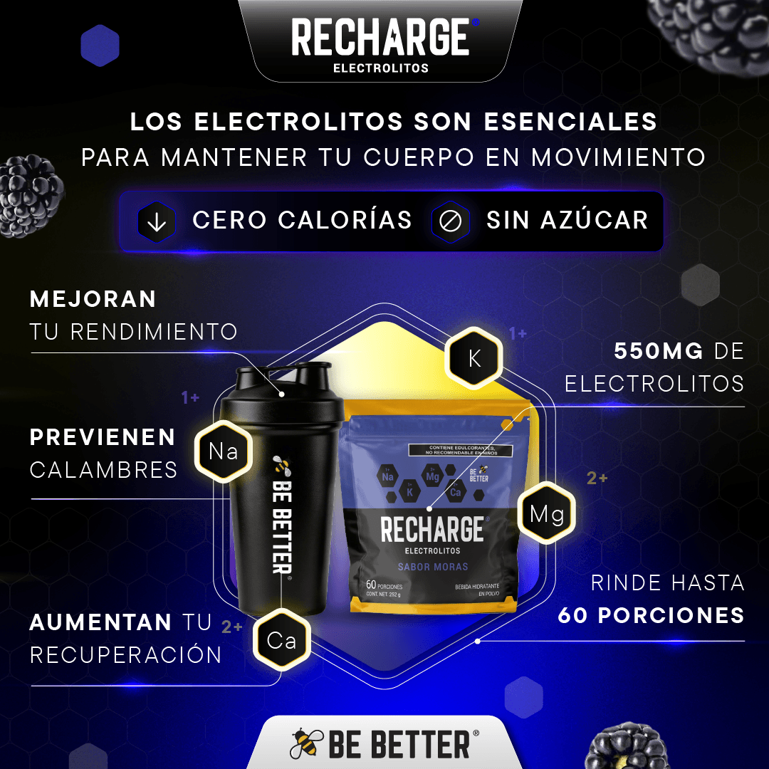 RECHARGE | Electrolitos en polvo | Moras