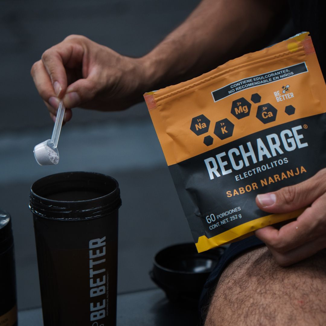 RECHARGE | Electrolitos en polvo | Naranja