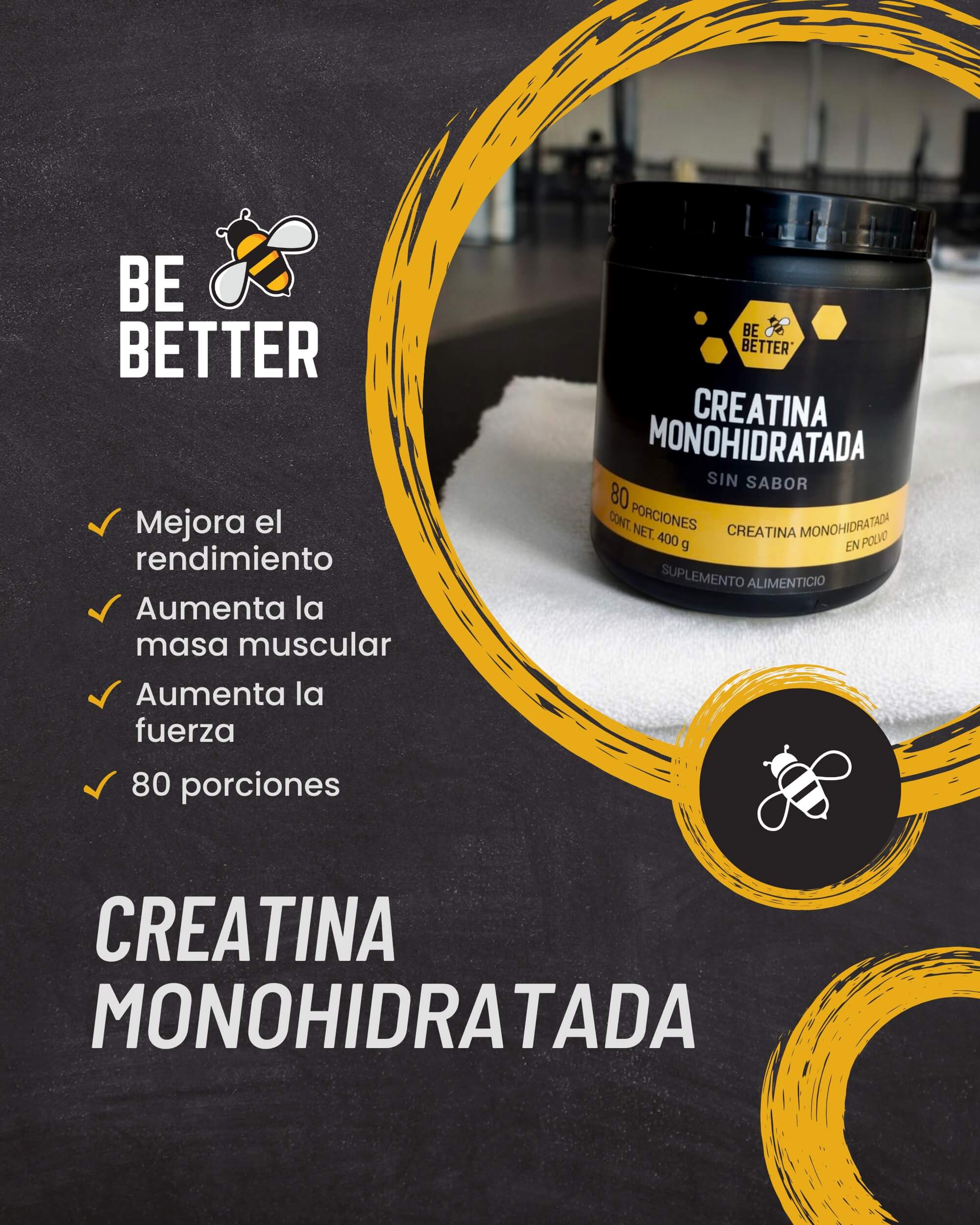 Creatina monohidratada