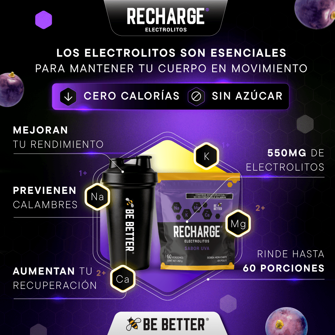 RECHARGE | Electrolitos en polvo | Uva
