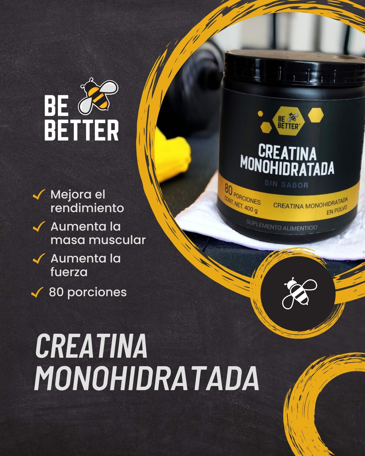 Creatina monohidratada